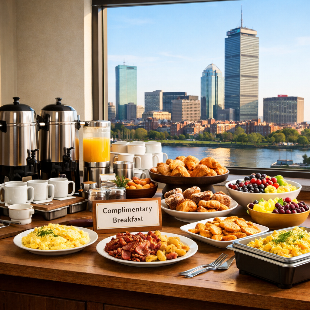 Best Boston Hotels With Free Breakfast Included: Top-Rated Stays 2026