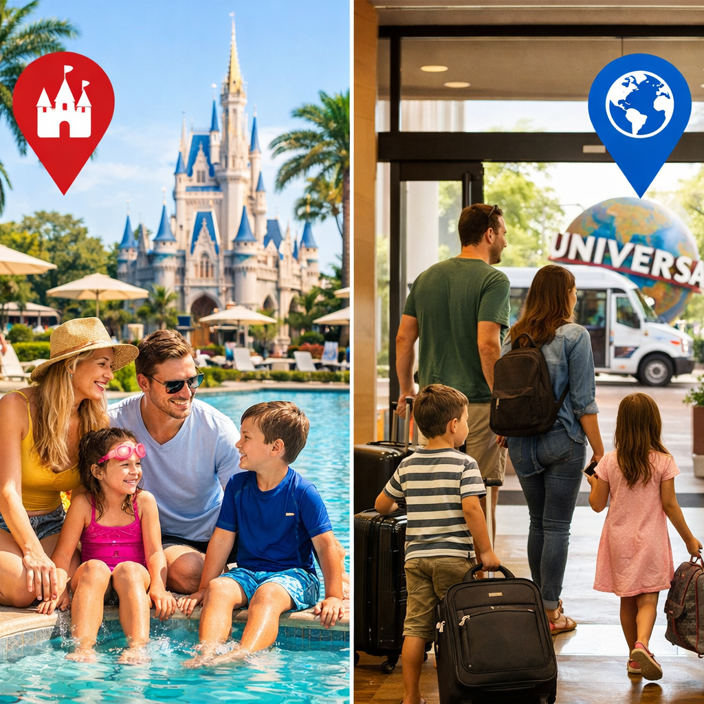 Best Family Hotels in Orlando: Near Disney vs Universal Compared