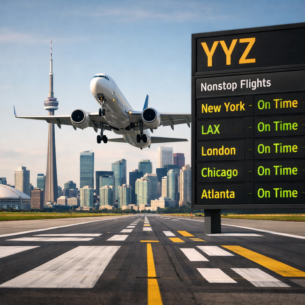image from Best Nonstop Flights to Toronto Pearson YYZ, Ranked for Reliability