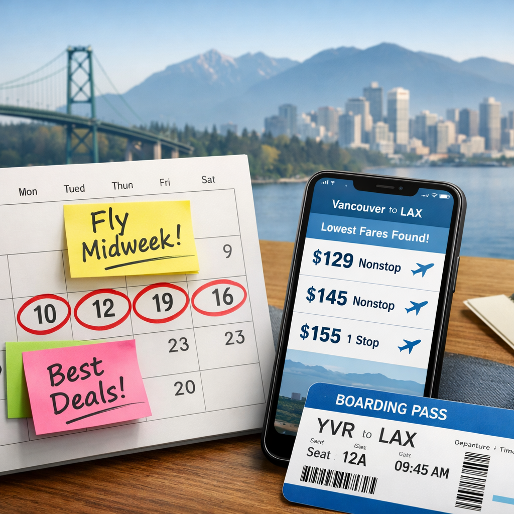 Cheapest Days to Fly: 9 Flexible Date Tips for Vancouver Flights