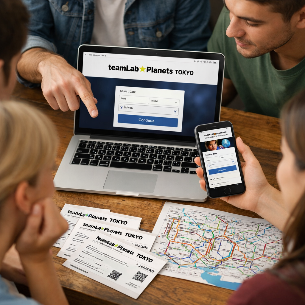 image from How to Book teamLab Planets Tokyo Group Tickets: Step-by-Step