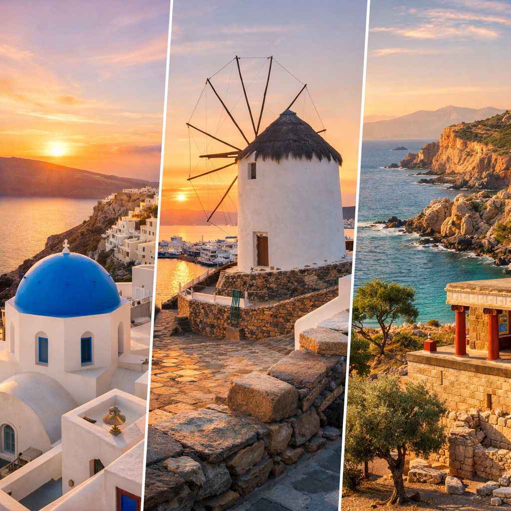 Trusted Greece Itineraries Covering Santorini, Mykonos, and Crete for First-Timers